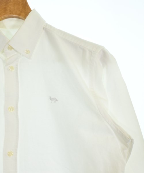 MAISON KITSUNE（メゾンキツネ）カジュアルシャツ 白 サイズ:38(M位) メンズ/2200575337053