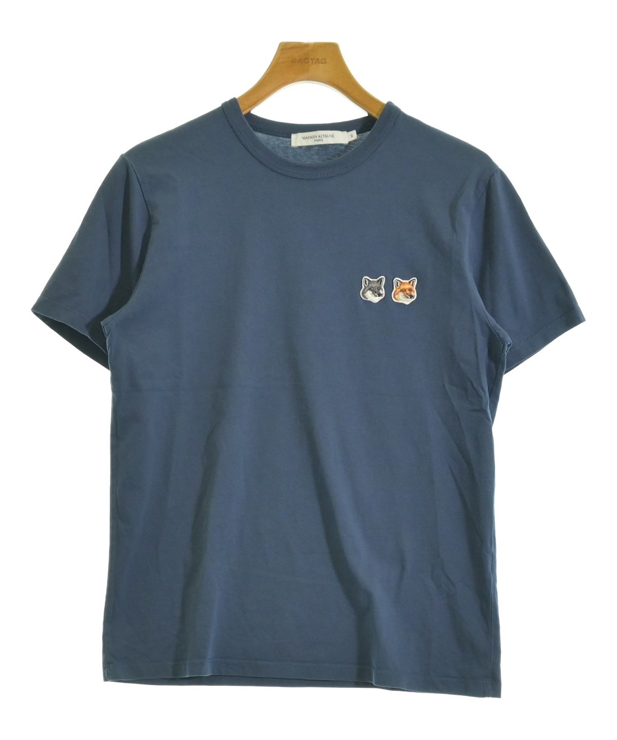 MAISON KITSUNE（メゾンキツネ）Tシャツ・カットソー 青 サイズ