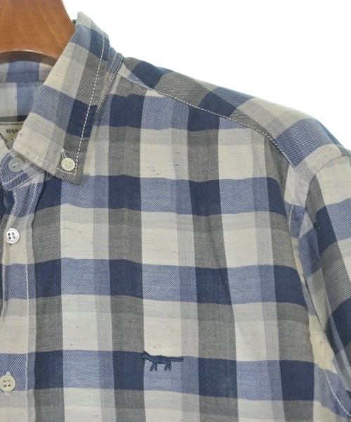 MAISON KITSUNE（メゾンキツネ）カジュアルシャツ 青 サイズ:-(L位) メンズ/2200620889278