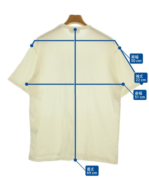 MAISON KITSUNE（メゾンキツネ）Tシャツ・カットソー 白 サイズ:XS メンズ/2200612511064