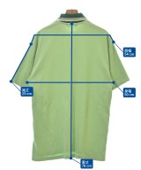 MAISON KITSUNE（メゾンキツネ）ポロシャツ 緑 サイズ:L メンズ/2200622606033