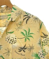 MAISON KITSUNE（メゾンキツネ）カジュアルシャツ ベージュ サイズ:L メンズ/2200622606040