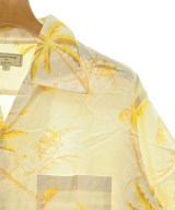 MAISON KITSUNE（メゾンキツネ）カジュアルシャツ ベージュ サイズ:L メンズ/2200622606057