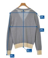 MAISON KITSUNE（メゾンキツネ）カーディガン グレー サイズ:XS メンズ/2200623281062