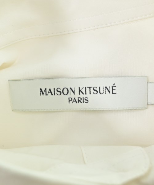 MAISON KITSUNE（メゾンキツネ）カジュアルシャツ 白 サイズ:S メンズ/2200598594532