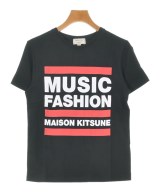 MAISON KITSUNE（メゾンキツネ）Tシャツ・カットソー 黒 サイズ:XS メンズ/2200612077461