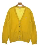 MAISON KITSUNE（メゾンキツネ）カーディガン 黄 サイズ:L メンズ/2200626147051