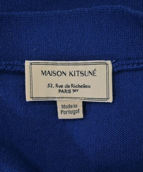 MAISON KITSUNE（メゾンキツネ）カーディガン 青 サイズ:-(M位) メンズ/2200627050060