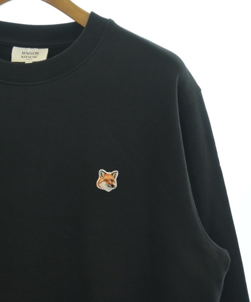 MAISON KITSUNE（メゾンキツネ）スウェット 黒 サイズ:XL メンズ/2200627064050