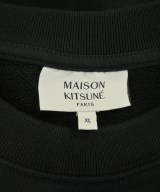 MAISON KITSUNE（メゾンキツネ）スウェット 黒 サイズ:XL メンズ/2200627064050