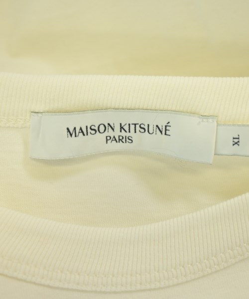MAISON KITSUNE（メゾンキツネ）Tシャツ・カットソー 白 サイズ:XL メンズ/2200627064098