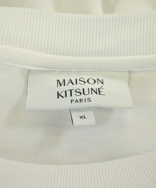 MAISON KITSUNE（メゾンキツネ）Tシャツ・カットソー 白 サイズ:XL メンズ/2200627064104