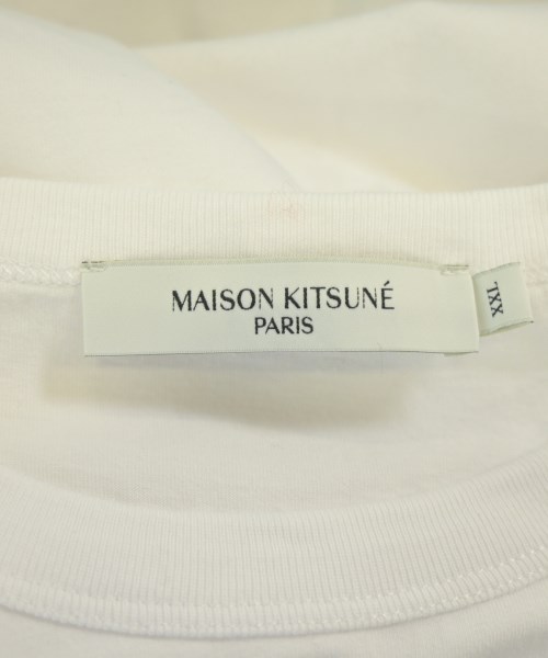 MAISON KITSUNE（メゾンキツネ）Tシャツ・カットソー 白 サイズ:XXL メンズ/2200627064111