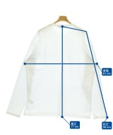 MAISON KITSUNE（メゾンキツネ）Tシャツ・カットソー 白 サイズ:XXL メンズ/2200627064111