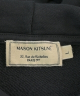 MAISON KITSUNE（メゾンキツネ）パーカー 黒 サイズ:L メンズ/2200615940052
