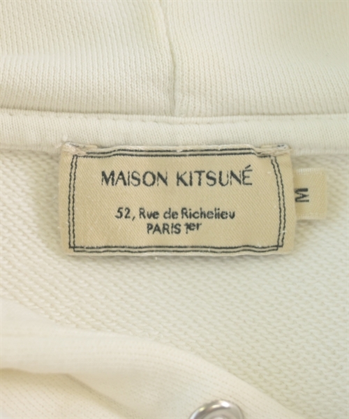 MAISON KITSUNE（メゾンキツネ）パーカー 白 サイズ:M メンズ/2200615940069