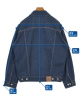 MAISON KITSUNE（メゾンキツネ）デニムジャケット 青 サイズ:S メンズ/2200627589034