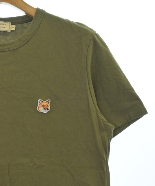 MAISON KITSUNE（メゾンキツネ）Tシャツ・カットソー カーキ サイズ:S メンズ/2200627919053