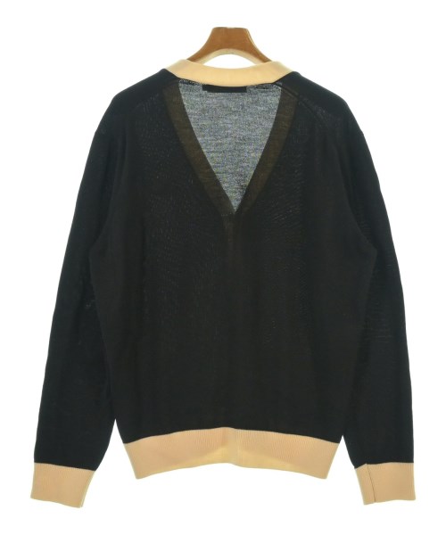 MAISON KITSUNE（メゾンキツネ）カーディガン 黒 サイズ:L メンズ/2200628853127