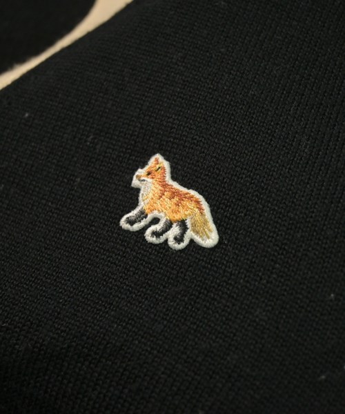 MAISON KITSUNE（メゾンキツネ）カーディガン 黒 サイズ:L メンズ/2200628853127