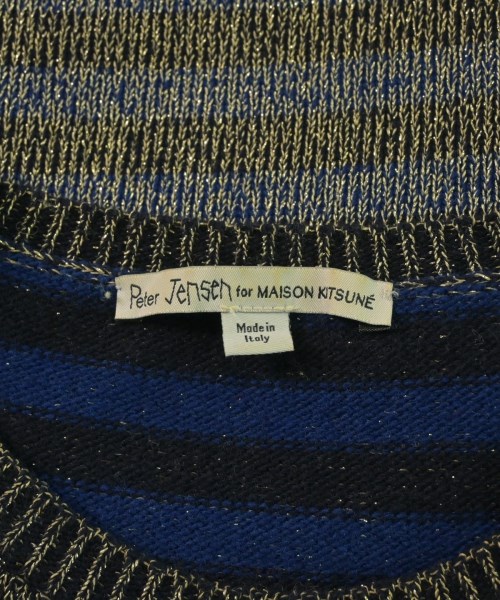 MAISON KITSUNE（メゾンキツネ）ニット・セーター 青 サイズ:M メンズ/2200629980402