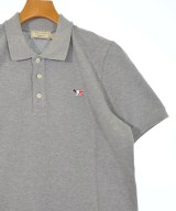 MAISON KITSUNE（メゾンキツネ）ポロシャツ グレー サイズ:S メンズ/2200630123027