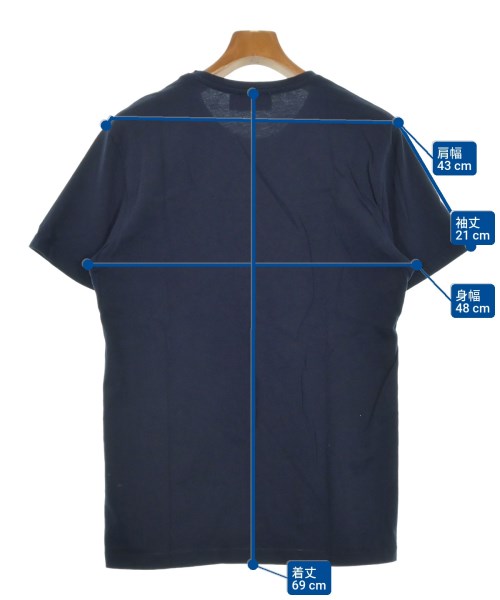 MAISON KITSUNE（メゾンキツネ）Tシャツ・カットソー 紺 サイズ:M メンズ/2200630873021