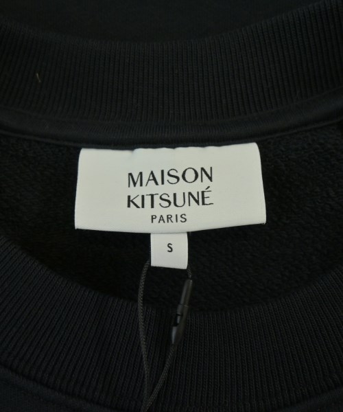 MAISON KITSUNE（メゾンキツネ）スウェット 黒 サイズ:S メンズ/2200630986035
