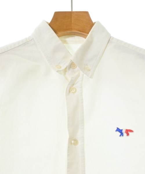 MAISON KITSUNE（メゾンキツネ）カジュアルシャツ 白 サイズ:38(S位) メンズ/2200632268016