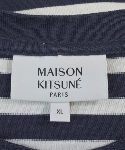 MAISON KITSUNE（メゾンキツネ）Tシャツ・カットソー 紺 サイズ:XL メンズ/2200618758135