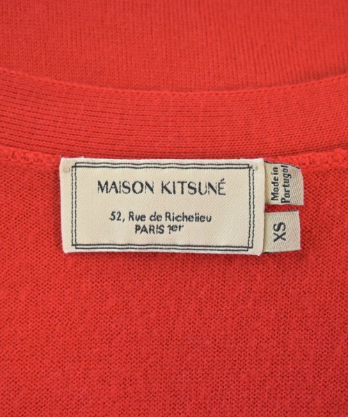 MAISON KITSUNE（メゾンキツネ）カーディガン 赤 サイズ:XS メンズ/2200632838059