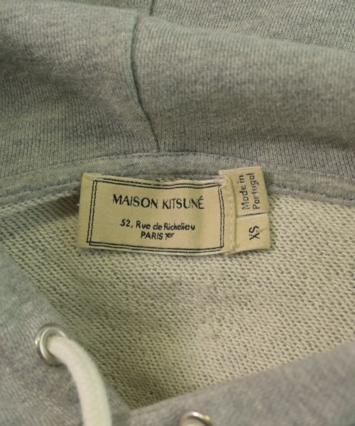 MAISON KITSUNE（メゾンキツネ）パーカー グレー サイズ:XS メンズ/2200633559038