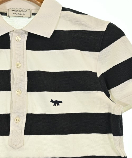 MAISON KITSUNE（メゾンキツネ）ポロシャツ 白 サイズ:XS メンズ/2200610495014