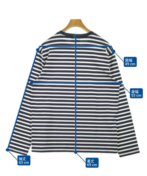 MAISON KITSUNE（メゾンキツネ）Tシャツ・カットソー 紺 サイズ:M メンズ/2200606166157
