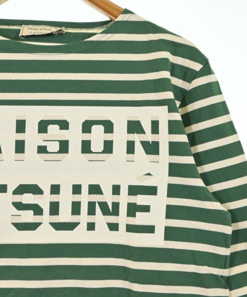 MAISON KITSUNE（メゾンキツネ）Tシャツ・カットソー 緑 サイズ:L メンズ/2200611443045