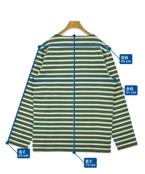 MAISON KITSUNE（メゾンキツネ）Tシャツ・カットソー 緑 サイズ:L メンズ/2200611443045