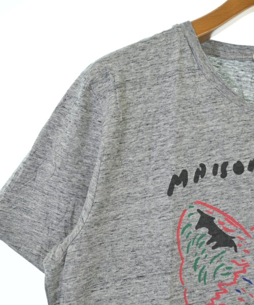 MAISON KITSUNE（メゾンキツネ）Tシャツ・カットソー グレー サイズ:M メンズ/2200611443274