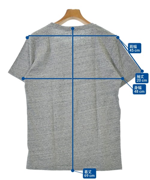 MAISON KITSUNE（メゾンキツネ）Tシャツ・カットソー グレー サイズ:M メンズ/2200611443274