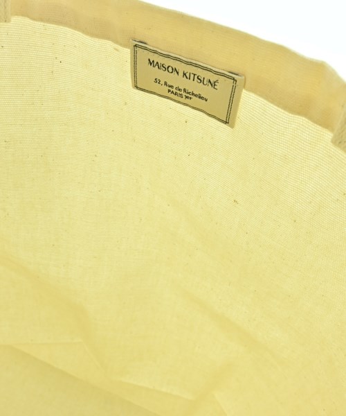 MAISON KITSUNE（メゾンキツネ）トートバッグ 白 サイズ:- メンズ/2200606114721