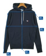 MAISON KITSUNE（メゾンキツネ）パーカー 紺 サイズ:M メンズ/2200612653023