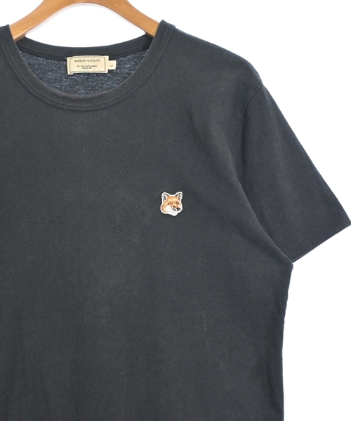MAISON KITSUNE（メゾンキツネ）Tシャツ・カットソー 黒 サイズ:L メンズ/2200612761025
