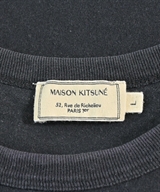 MAISON KITSUNE（メゾンキツネ）Tシャツ・カットソー 黒 サイズ:L メンズ/2200612761025