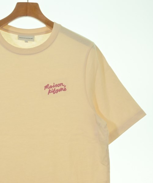 MAISON KITSUNE（メゾンキツネ）Tシャツ・カットソー ベージュ サイズ:S メンズ/2200608917054