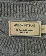 MAISON KITSUNE（メゾンキツネ）ニット・セーター グレー サイズ:S メンズ/2200613200011