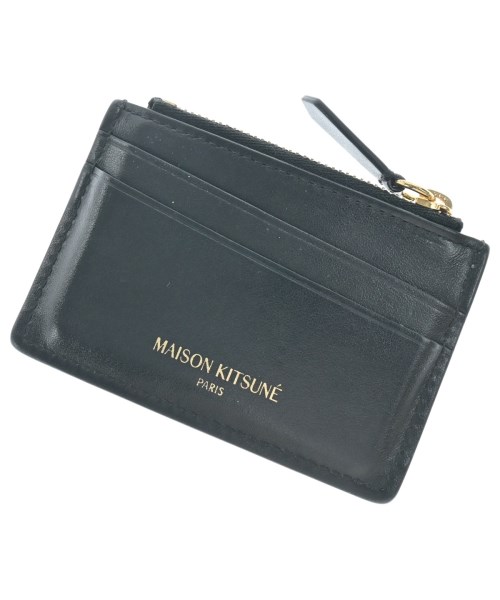 MAISON KITSUNE（メゾンキツネ）カードケース 黒 サイズ:- メンズ/2200608068114