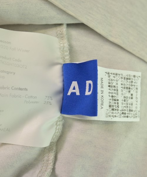 ADER error（アーダーエラー）Tシャツ・カットソー グレー サイズ:A2(M位) メンズ/2200610066030