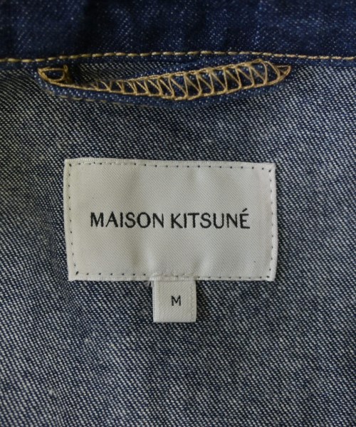 MAISON KITSUNE（メゾンキツネ）デニムジャケット 紺 サイズ:M メンズ/2200612137035