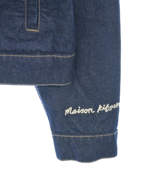 MAISON KITSUNE（メゾンキツネ）デニムジャケット 紺 サイズ:M メンズ/2200612137035