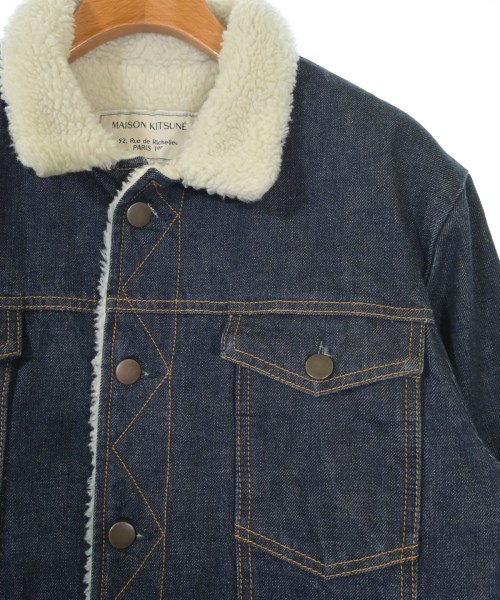 MAISON KITSUNE（メゾンキツネ）デニムジャケット 紺 サイズ:M メンズ/2200617766018