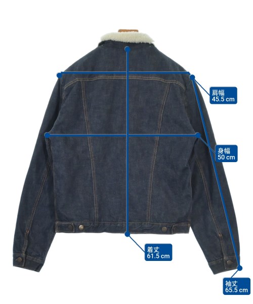 MAISON KITSUNE（メゾンキツネ）デニムジャケット 紺 サイズ:M メンズ/2200617766018